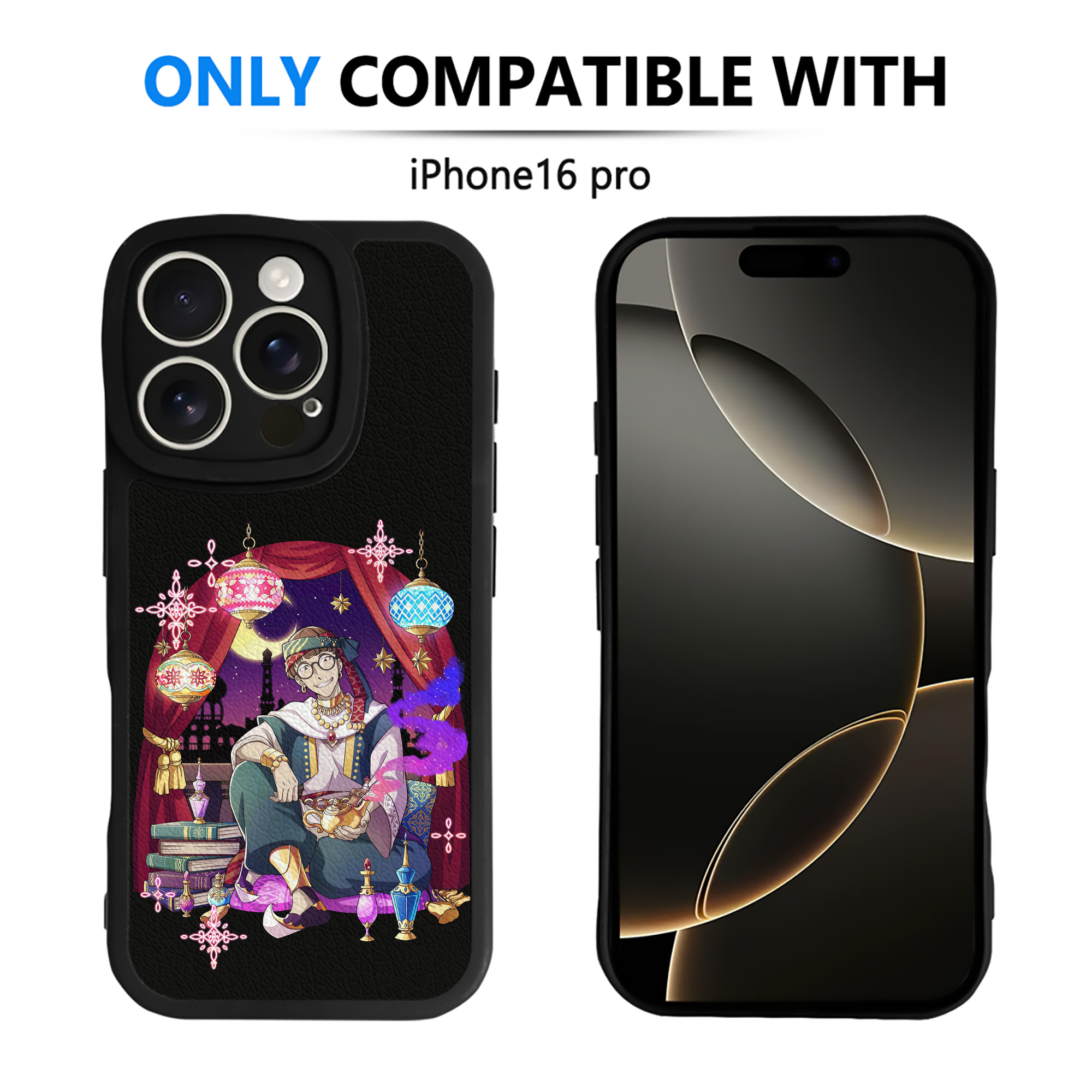 （画像用） 文豪ストレイドッグス Bungo Stray Dogs 【iPhone 16シリーズ対応】シリコンスマホケース（レザー調） 材質：シリコン
